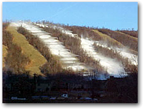 Pennsylvania's  Whitetail Resort has started making snow on Velvet, Snowpark,  Stalker, Limelight, and Upper and Lower Angel Drop. Expect an  opening date in the next few days.