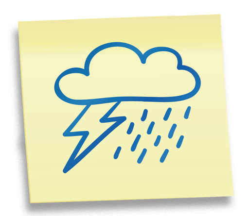   Thunderstorm in Vicinity